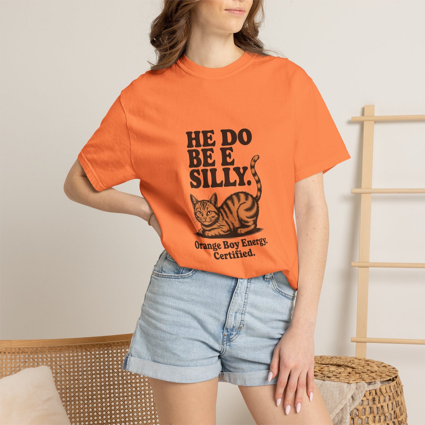 Orange Tabby — He do be silly