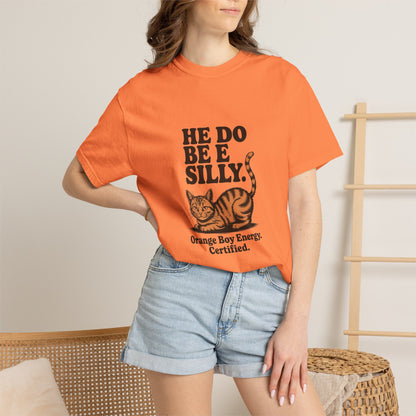 Orange Tabby — He do be silly