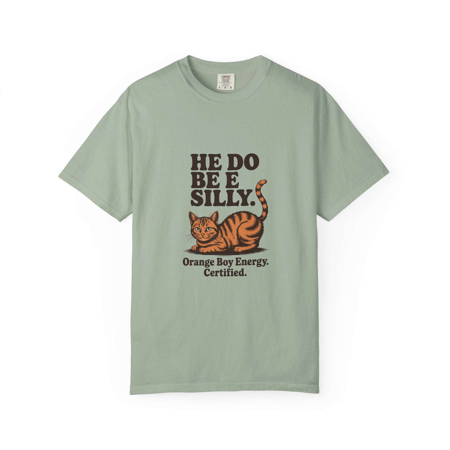 Orange Tabby — He do be silly