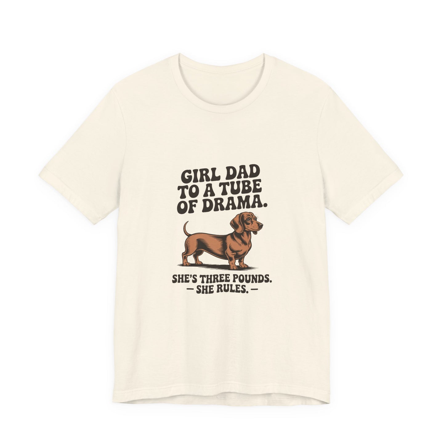 Dachshund — Girl Dad to a tube of drama