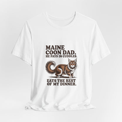 Maine Coon — Maine Coon Dad. He pays in cuddles