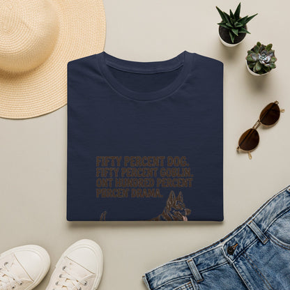 German Shepherd — Fifty percent dog. Fifty percent goblin. One hundred percent drama