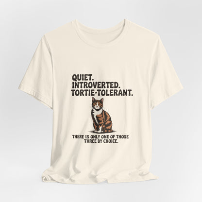 Tortoiseshell — Quiet. Introverted. Tortie-tolerant