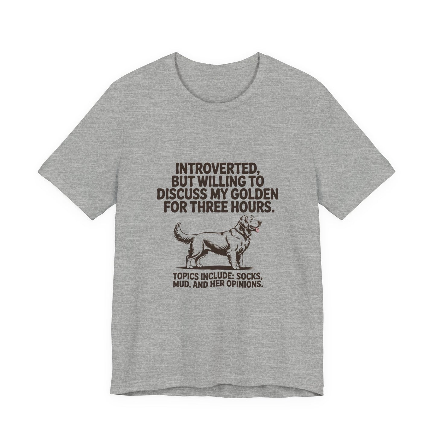 Golden Retriever — Introverted, but willing to discuss my Golden for three hours