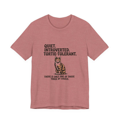 Tortoiseshell — Quiet. Introverted. Tortie-tolerant