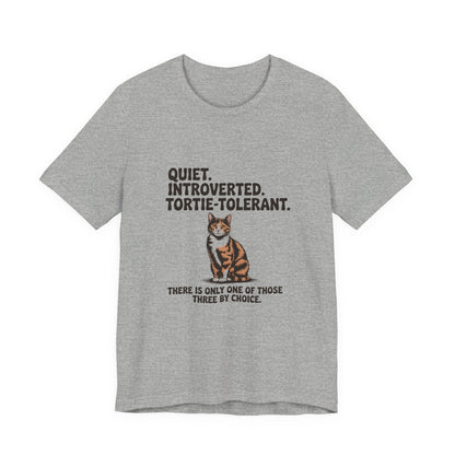 Tortoiseshell — Quiet. Introverted. Tortie-tolerant