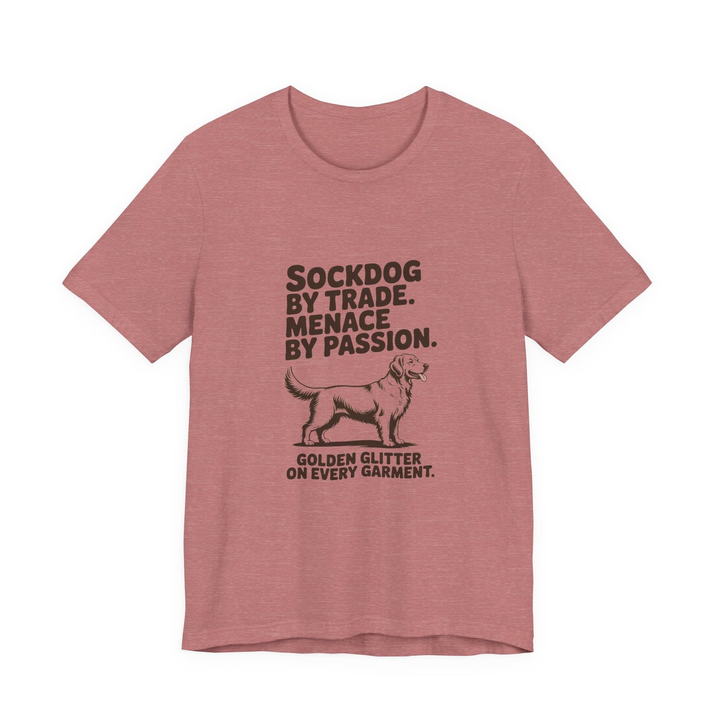Golden Retriever — Sockdog by trade. Menace by passion