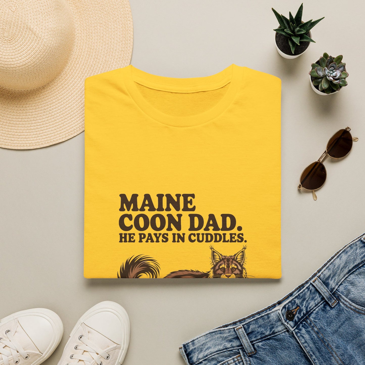 Maine Coon — Maine Coon Dad. He pays in cuddles
