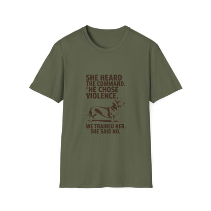 Dachshund — She heard the command. She chose violence