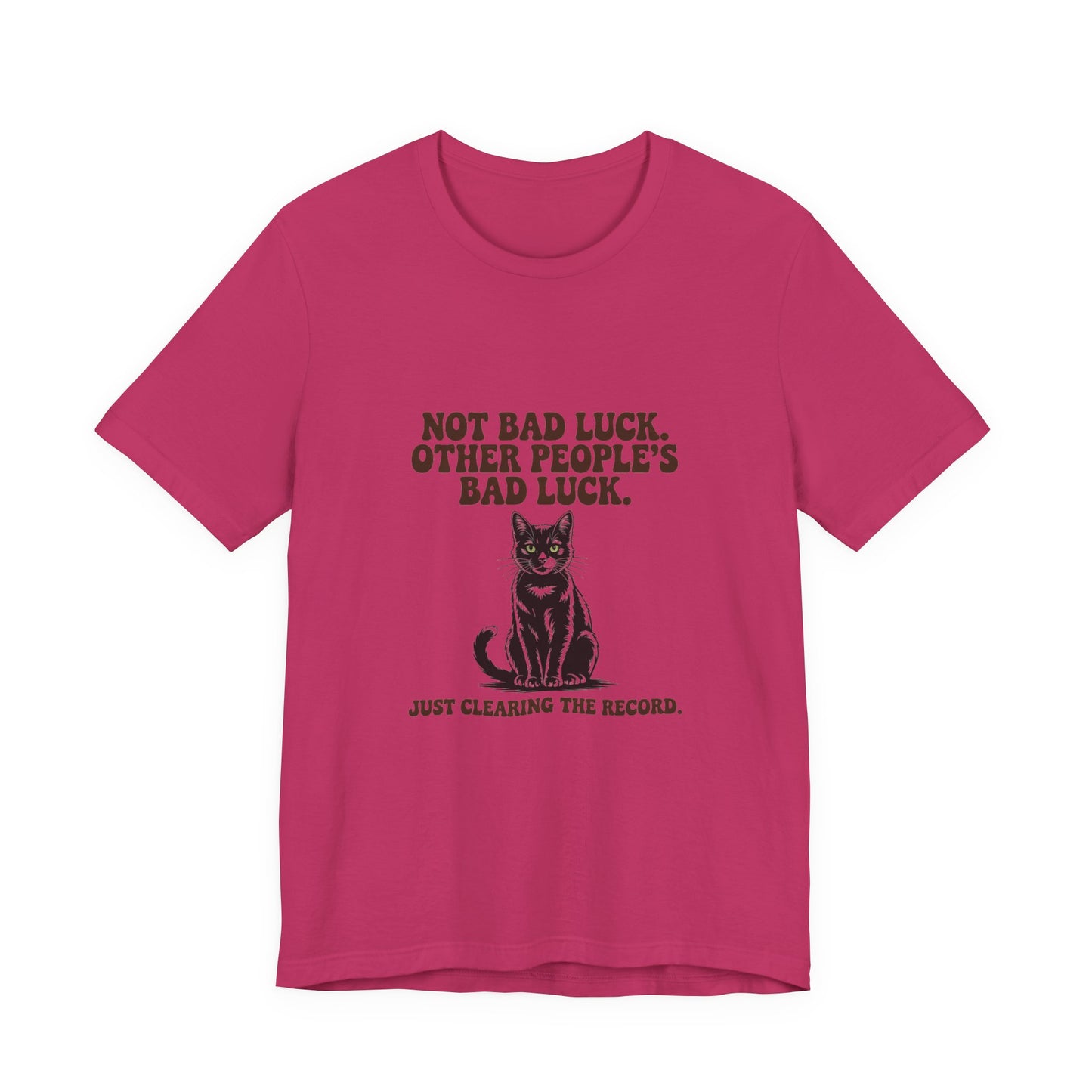 Black Cat — Not bad luck. Other people's bad luck