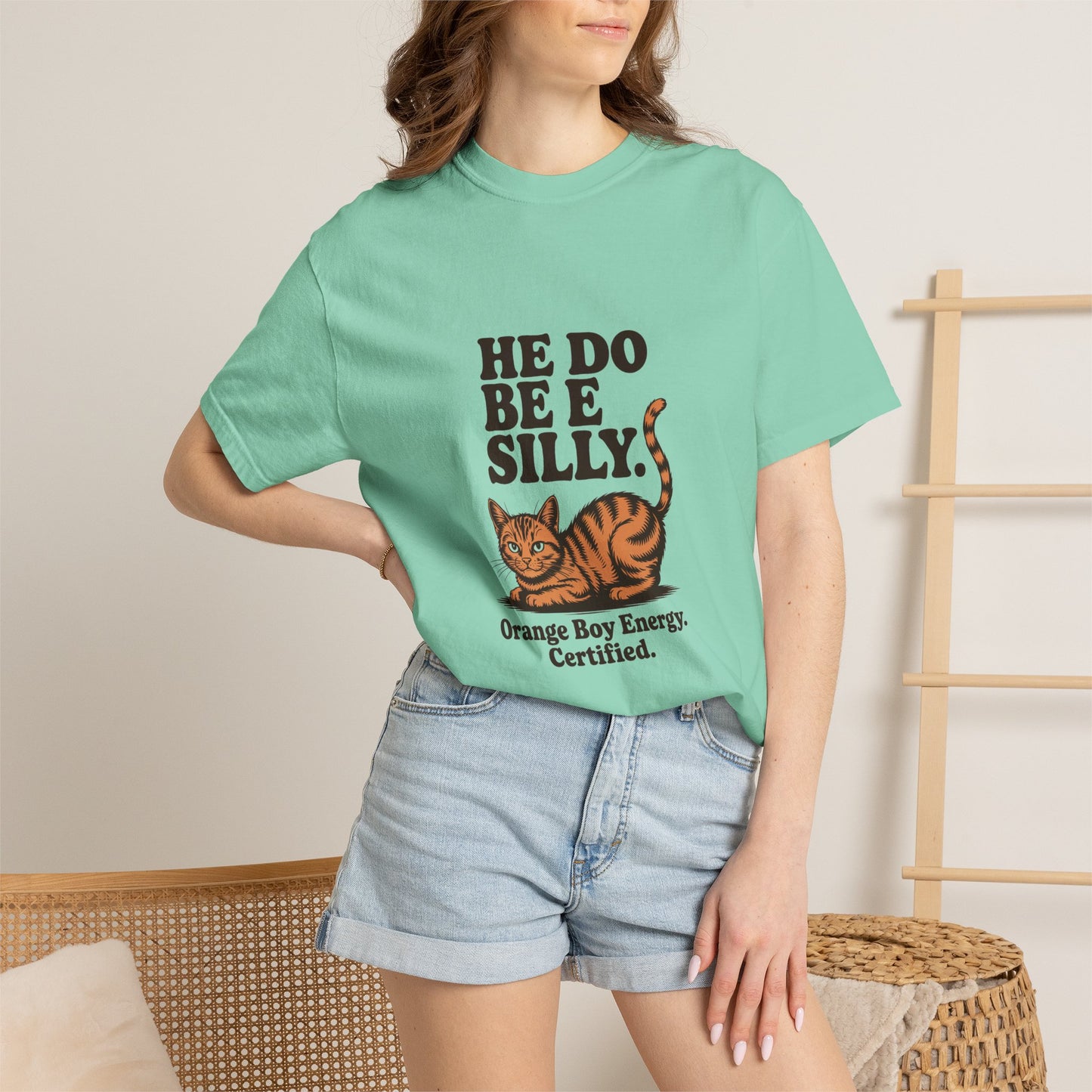 Orange Tabby — He do be silly