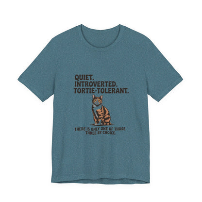 Tortoiseshell — Quiet. Introverted. Tortie-tolerant