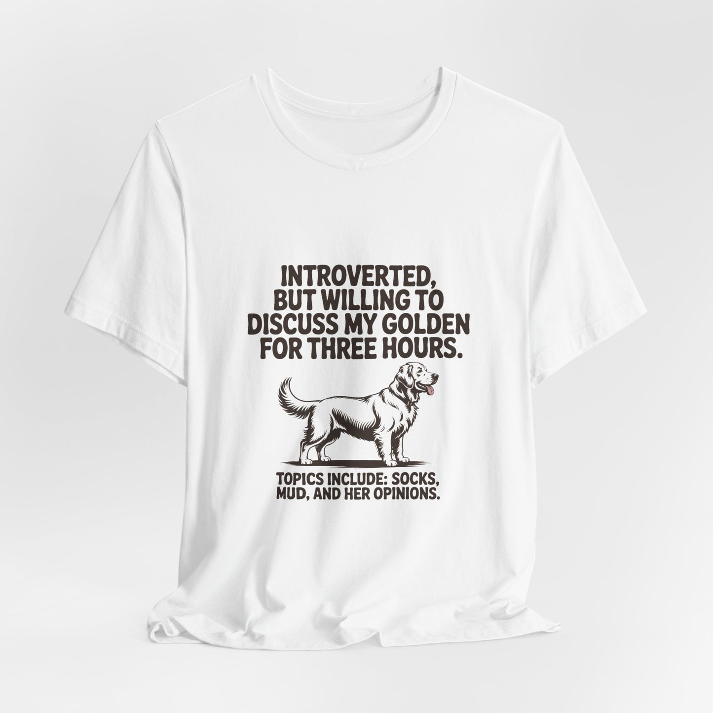 Golden Retriever — Introverted, but willing to discuss my Golden for three hours