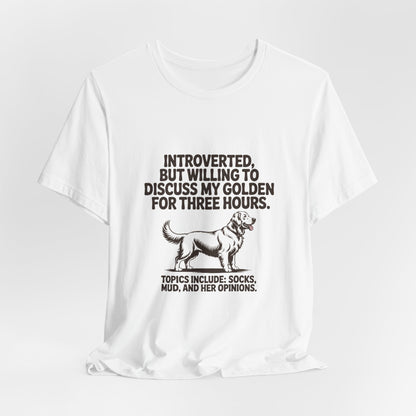 Golden Retriever — Introverted, but willing to discuss my Golden for three hours