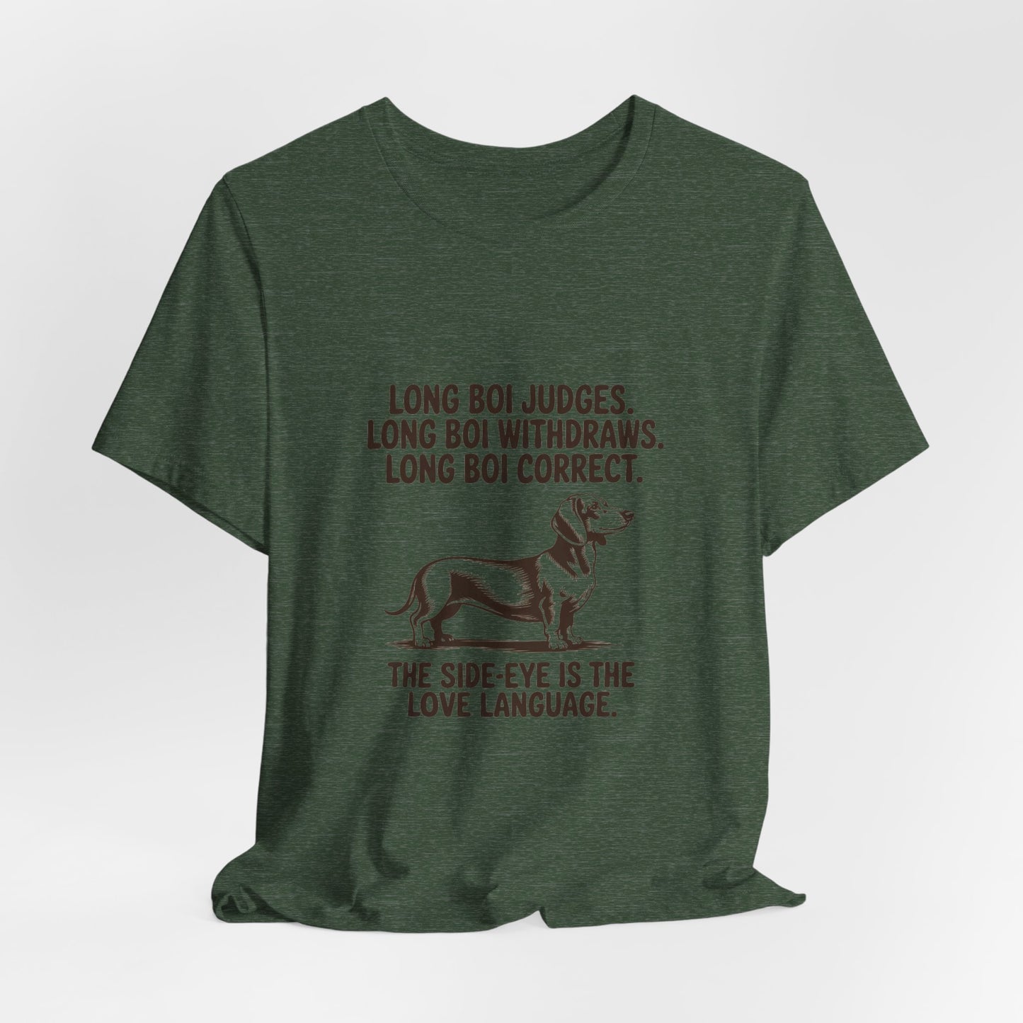 Dachshund — Long boi judges. Long boi withdraws. Long boi correct