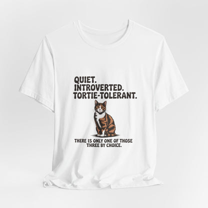 Tortoiseshell — Quiet. Introverted. Tortie-tolerant
