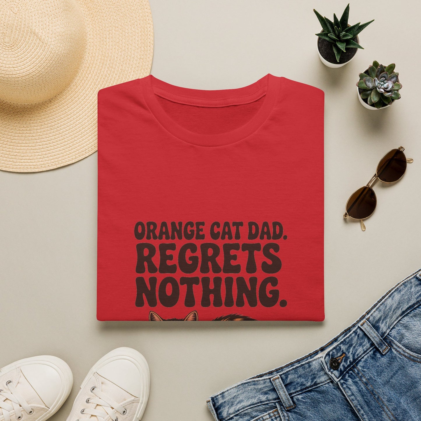 Orange Tabby — Orange Cat Dad. Regrets nothing