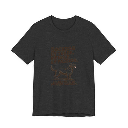 Golden Retriever — Sockdog by trade. Menace by passion