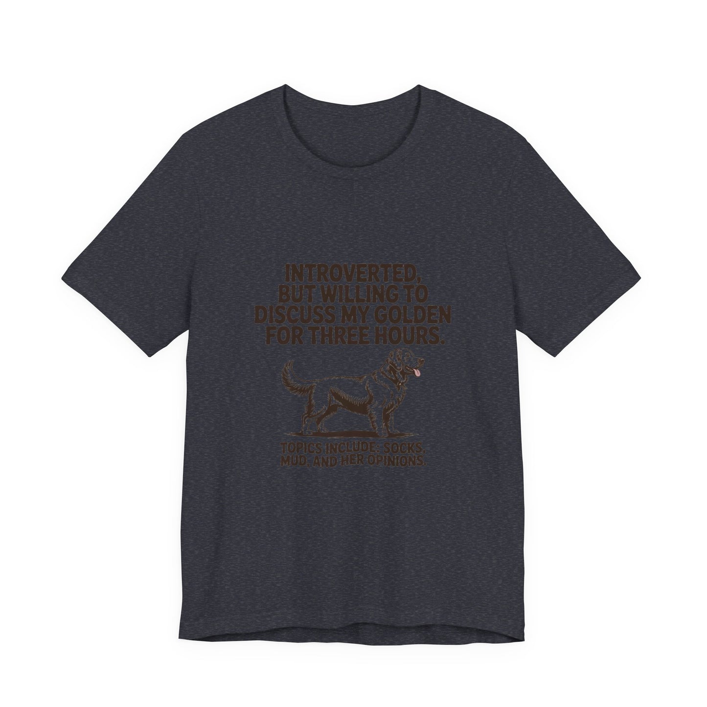 Golden Retriever — Introverted, but willing to discuss my Golden for three hours