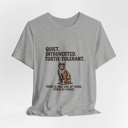 Tortoiseshell — Quiet. Introverted. Tortie-tolerant
