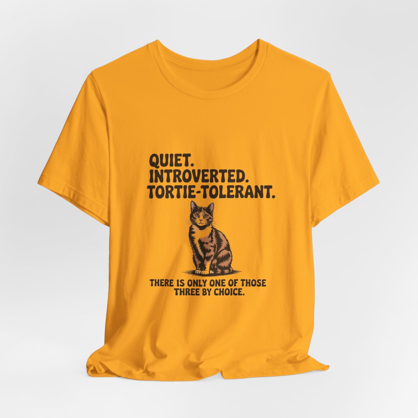 Tortoiseshell — Quiet. Introverted. Tortie-tolerant