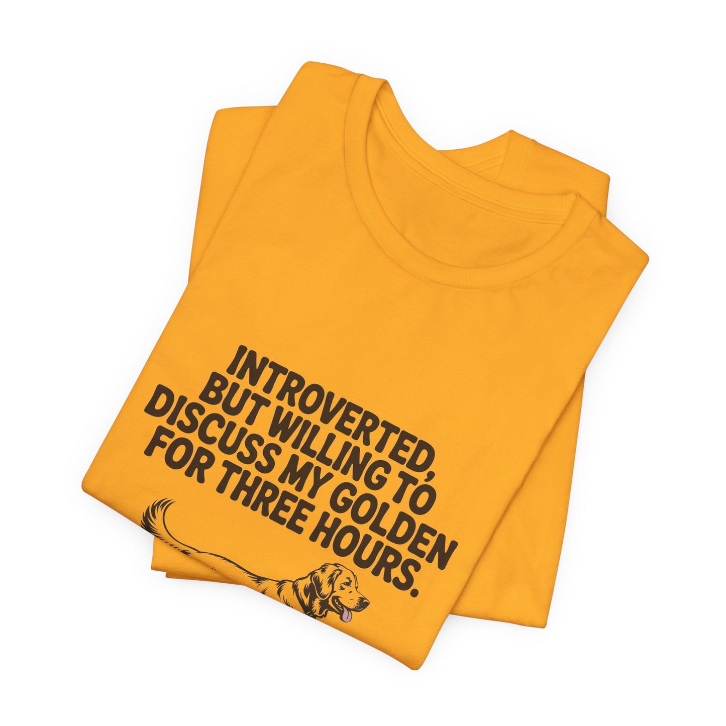 Golden Retriever — Introverted, but willing to discuss my Golden for three hours