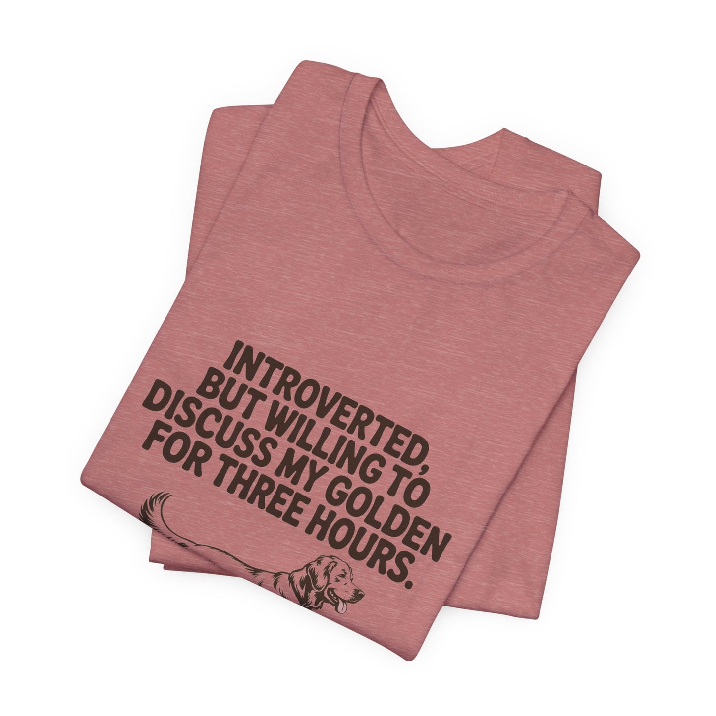 Golden Retriever — Introverted, but willing to discuss my Golden for three hours