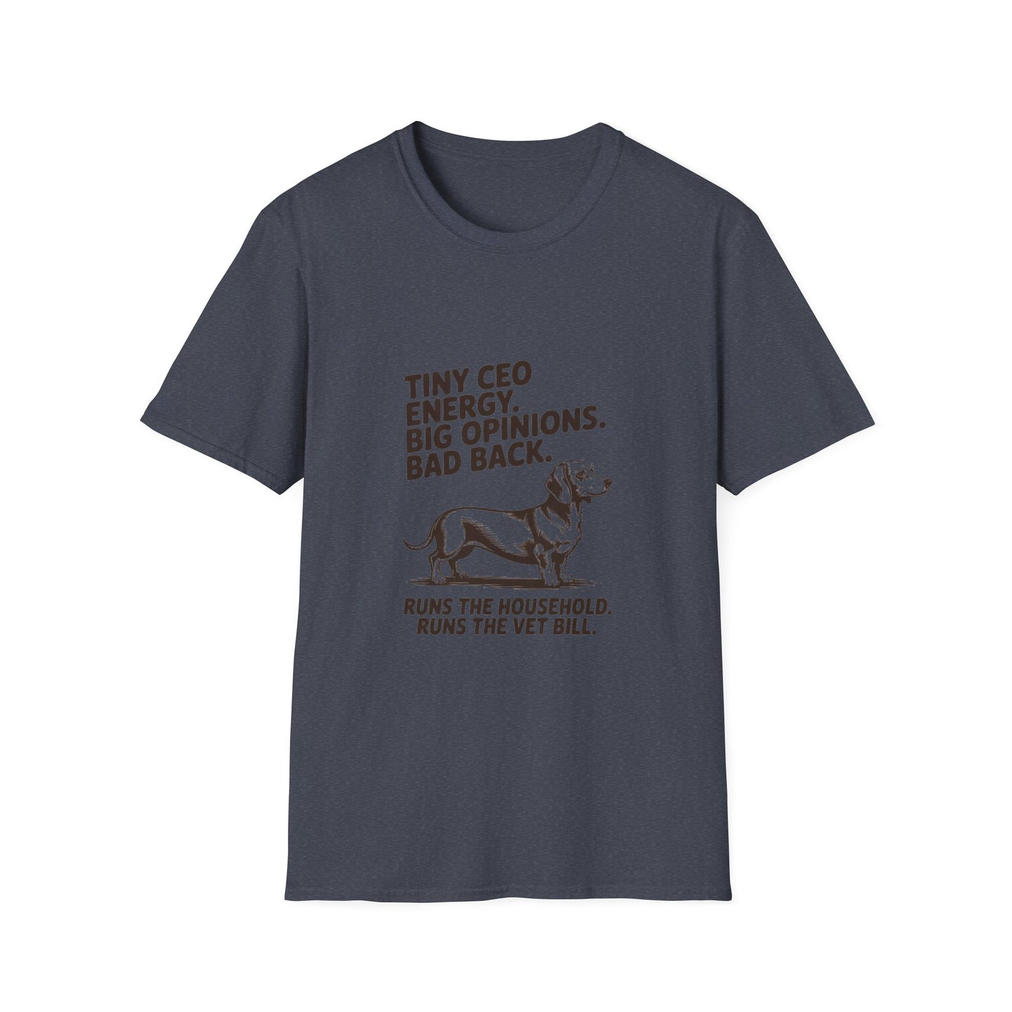 Dachshund — Tiny CEO energy. Big opinions. Bad back