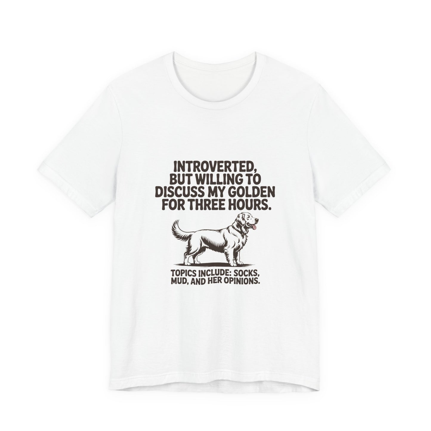 Golden Retriever — Introverted, but willing to discuss my Golden for three hours