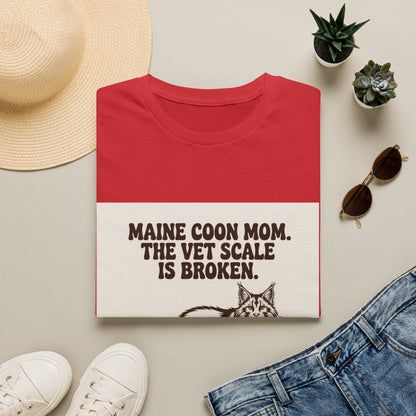 Maine Coon — Maine Coon Mom. The vet scale is broken