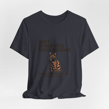 Tortoiseshell — Quiet. Introverted. Tortie-tolerant