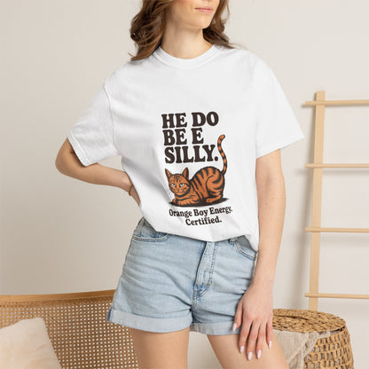 Orange Tabby — He do be silly