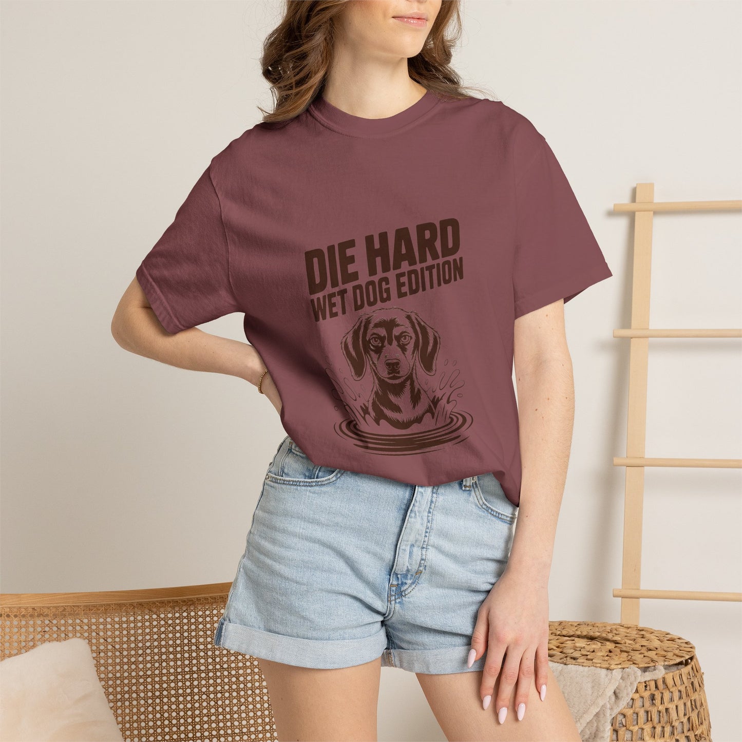 Dachshund — Die Hard. Wet Dog Edition