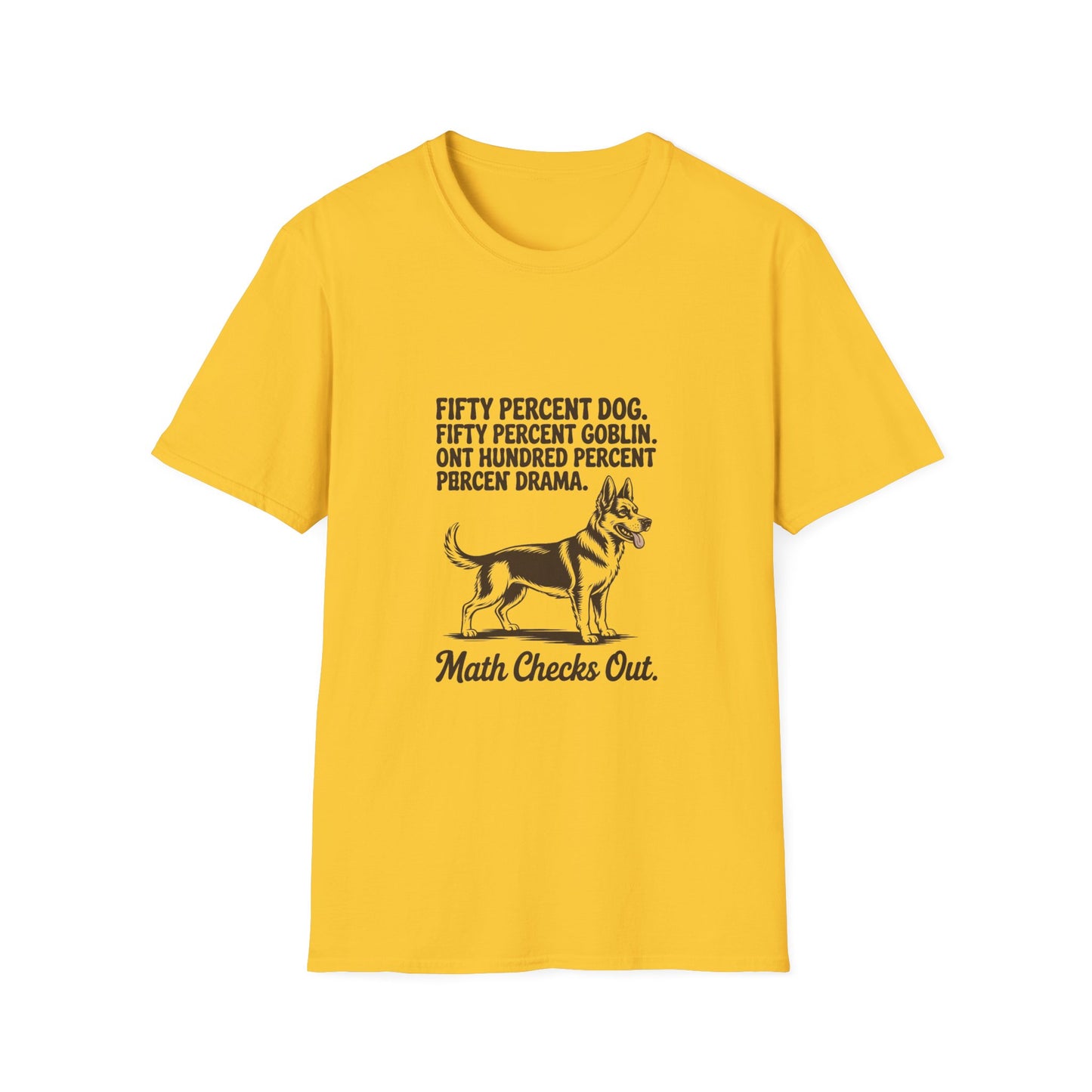 German Shepherd — Fifty percent dog. Fifty percent goblin. One hundred percent drama