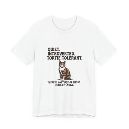 Tortoiseshell — Quiet. Introverted. Tortie-tolerant