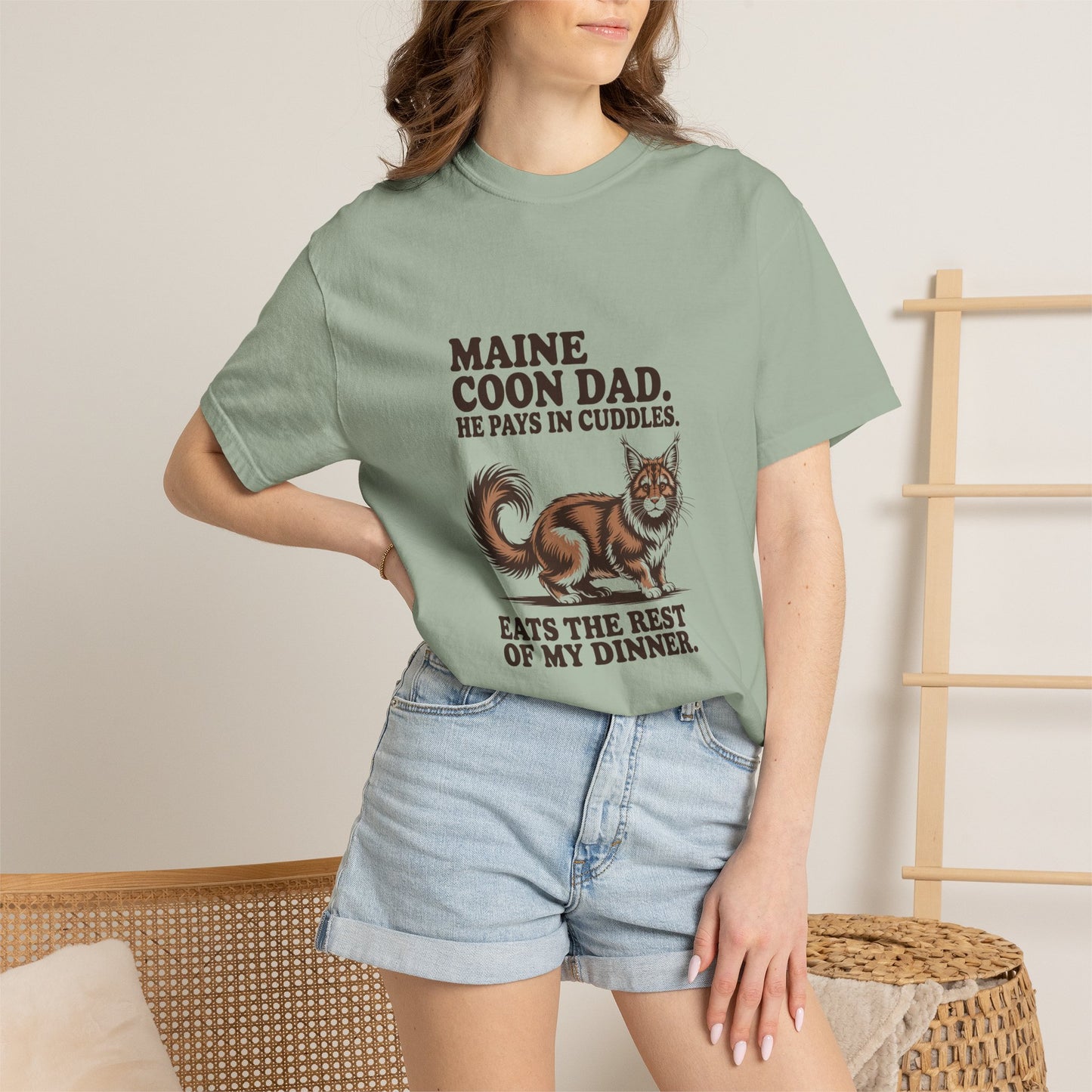 Maine Coon — Maine Coon Dad. He pays in cuddles