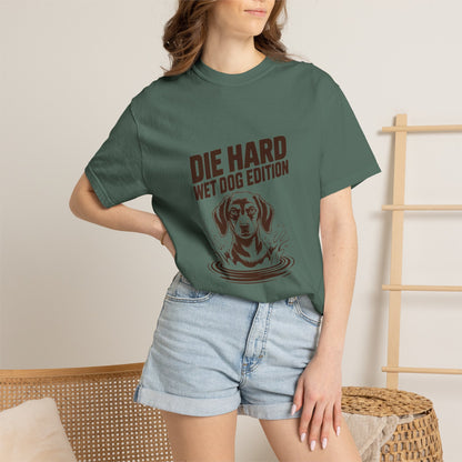 Dachshund — Die Hard. Wet Dog Edition