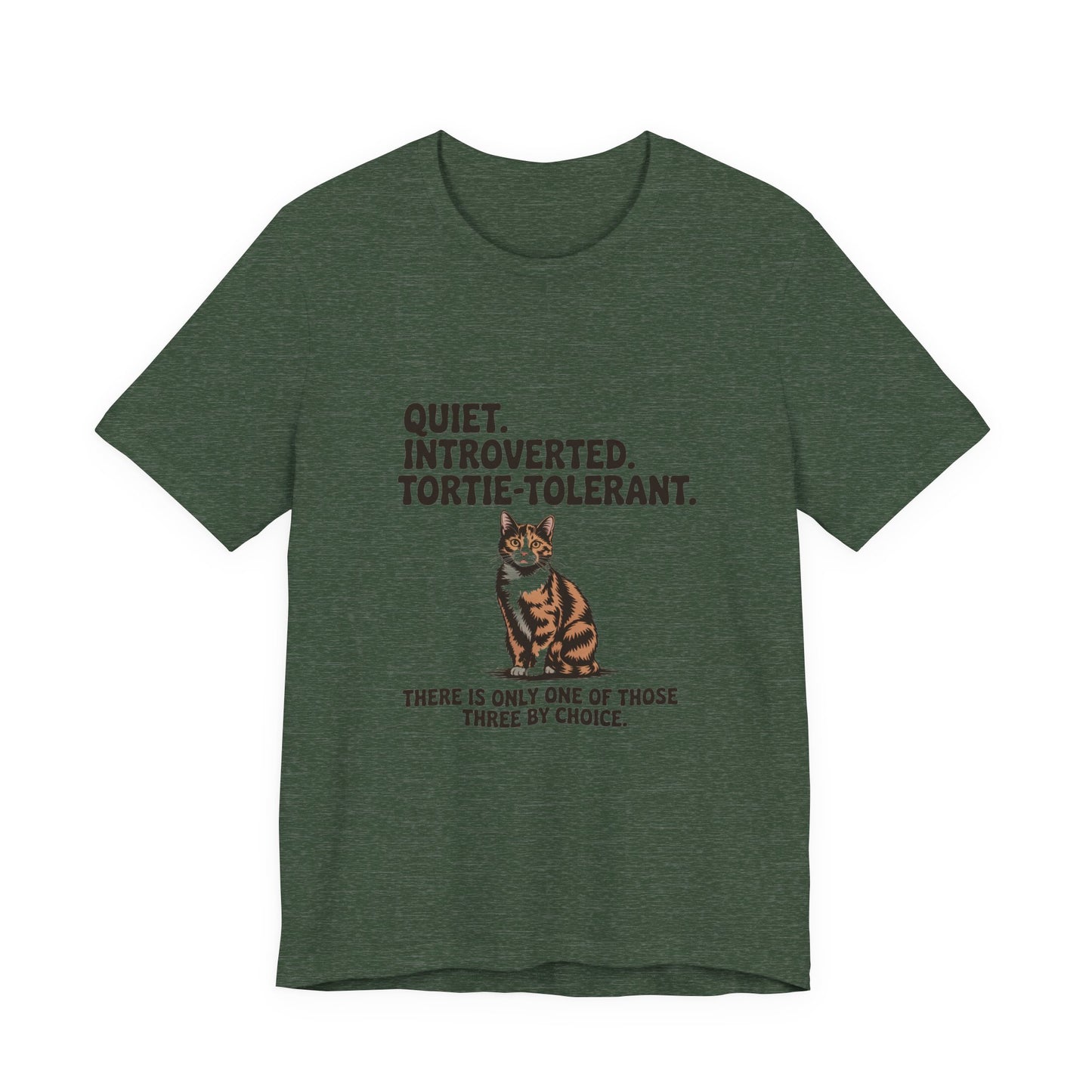 Tortoiseshell — Quiet. Introverted. Tortie-tolerant