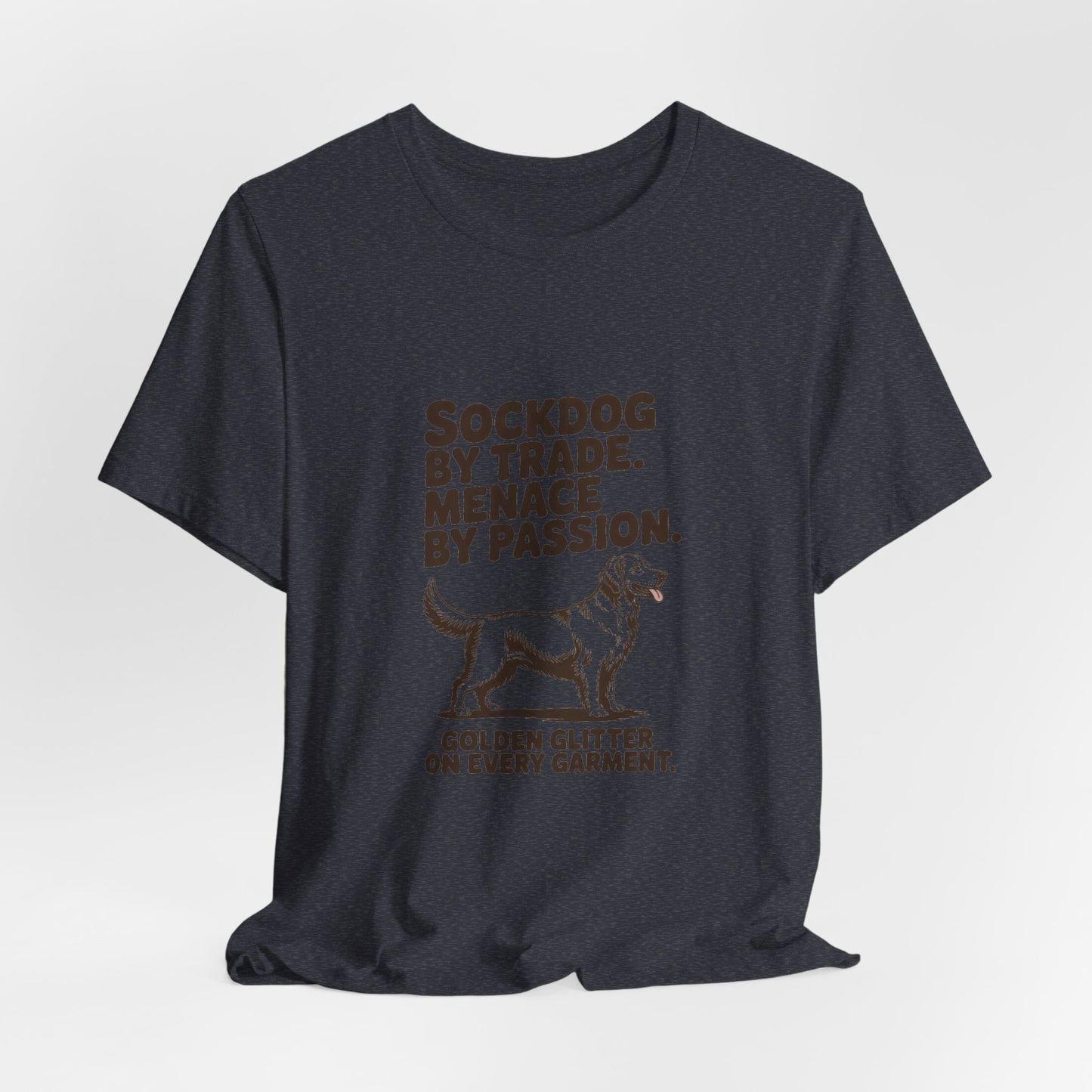 Golden Retriever — Sockdog by trade. Menace by passion