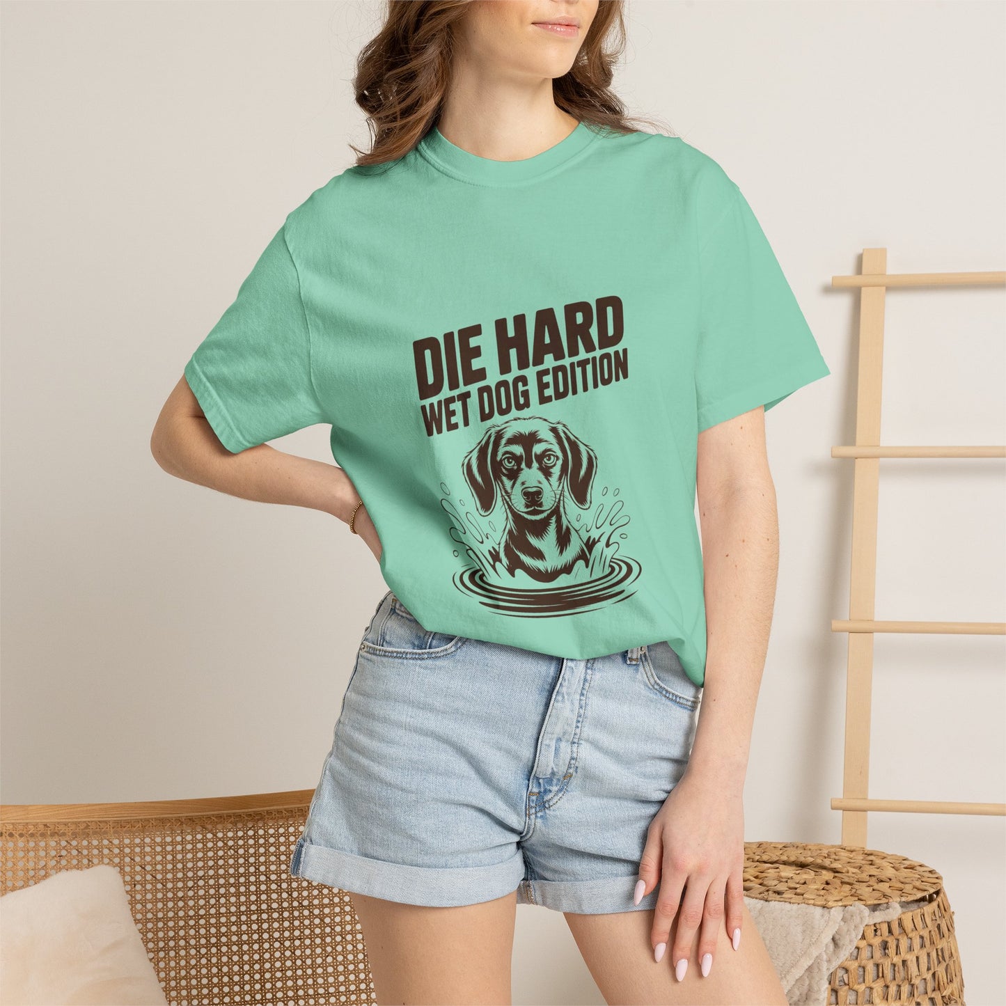 Dachshund — Die Hard. Wet Dog Edition