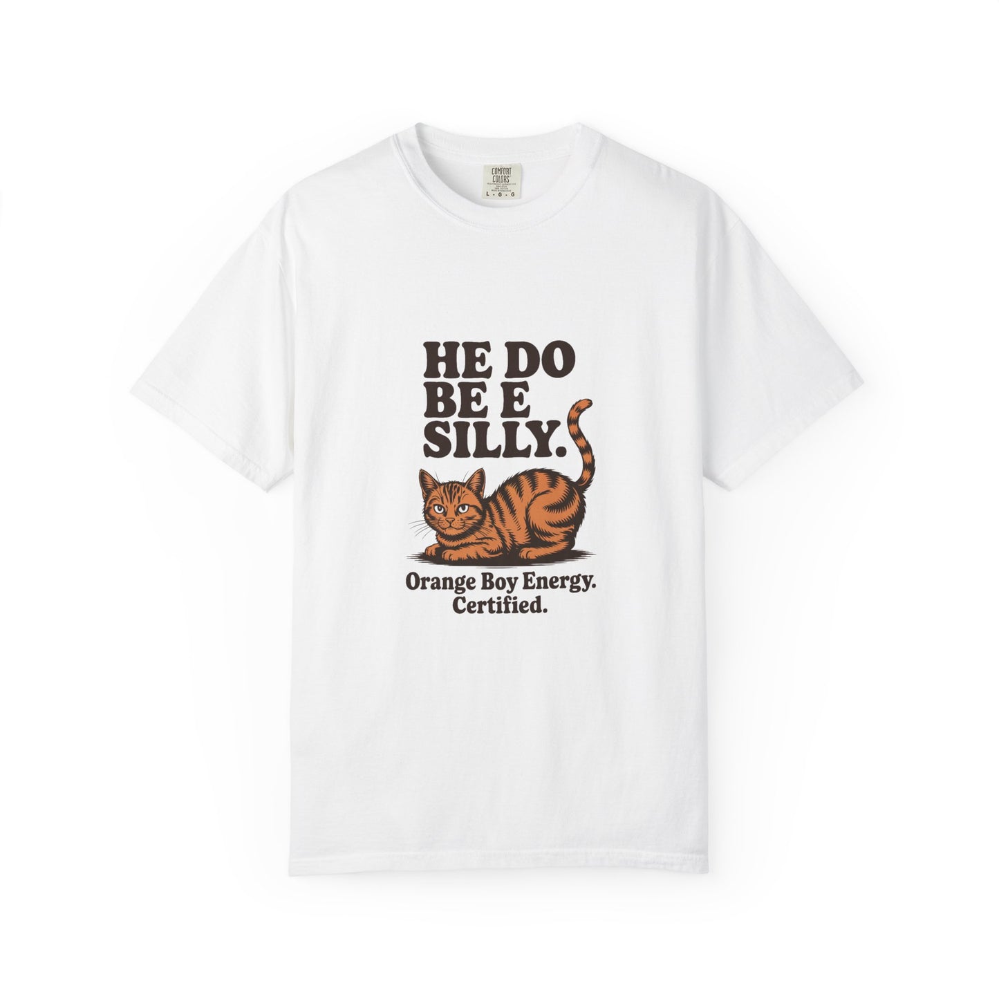 Orange Tabby — He do be silly