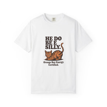 Orange Tabby — He do be silly