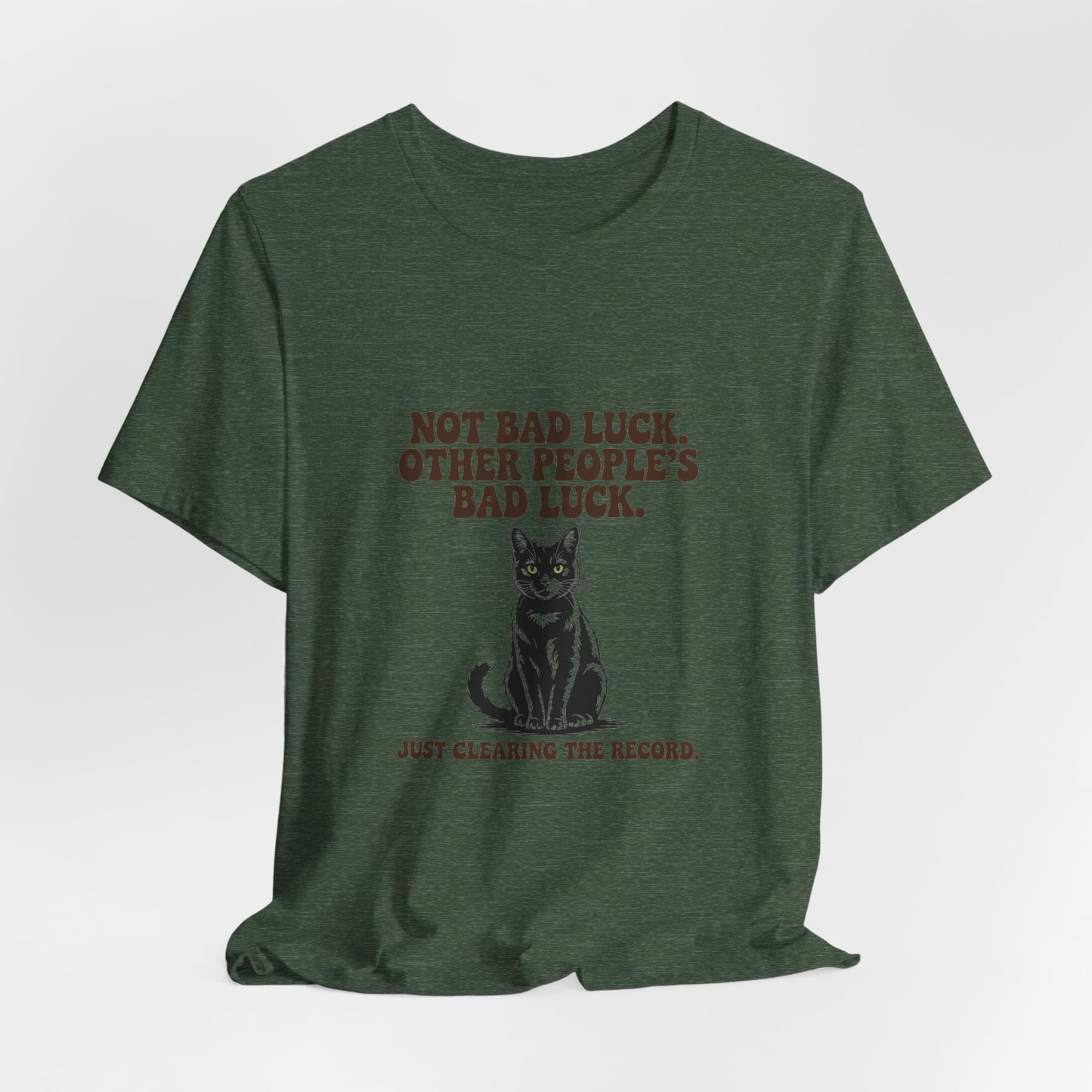 Black Cat — Not bad luck. Other people's bad luck