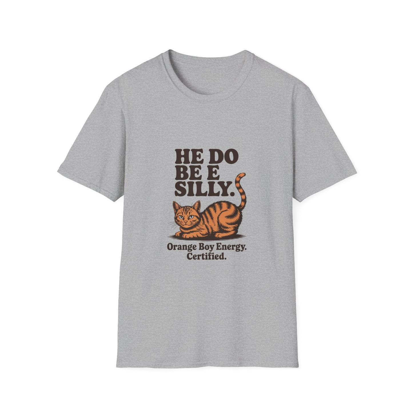 Orange Tabby — He do be silly