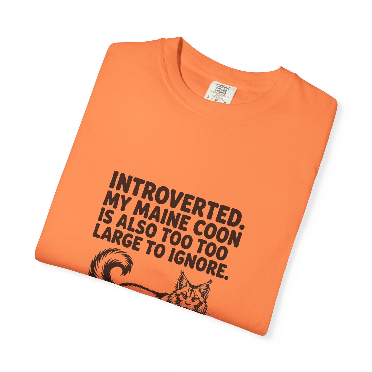 Maine Coon — Introverted. My Maine Coon is also too large to ignore