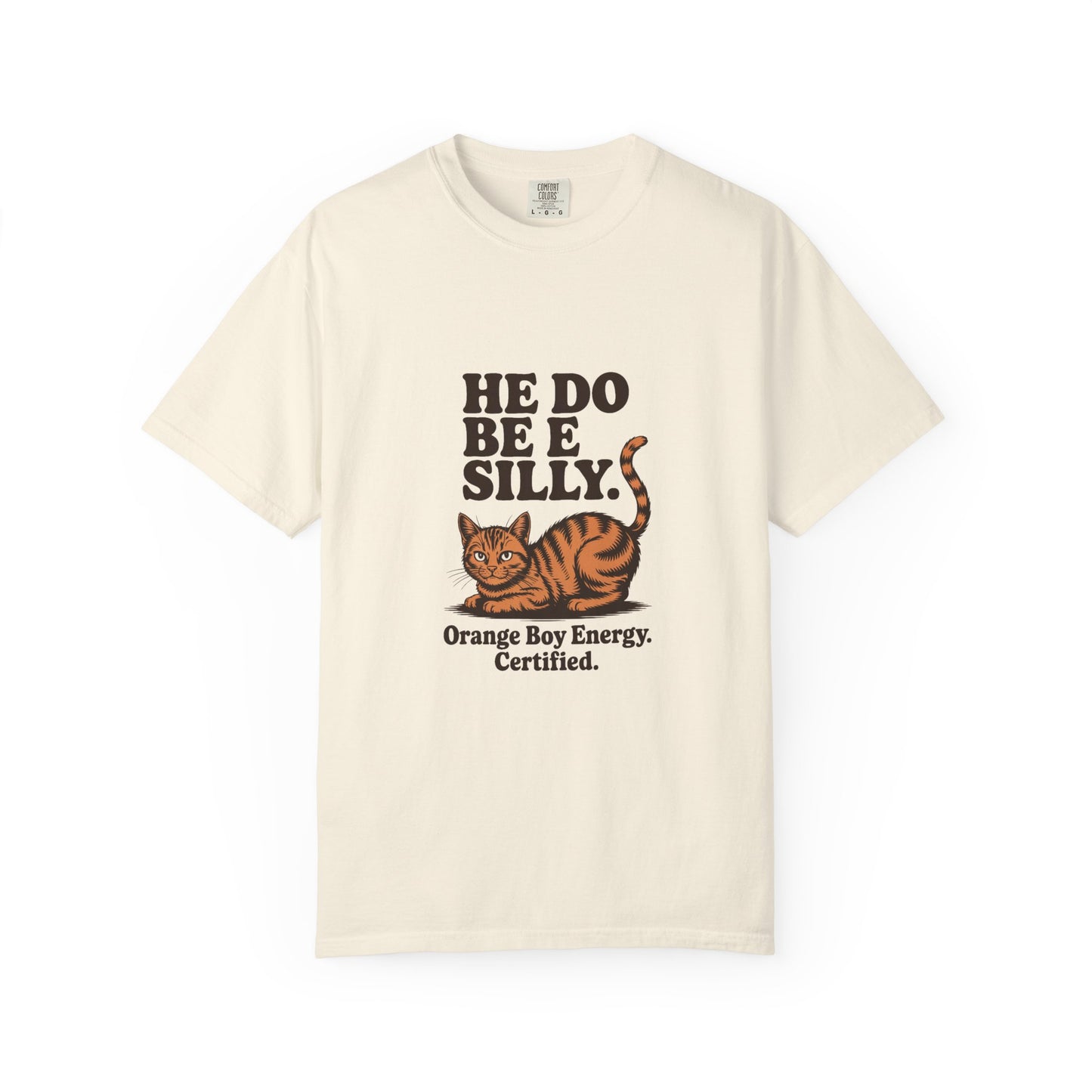 Orange Tabby — He do be silly