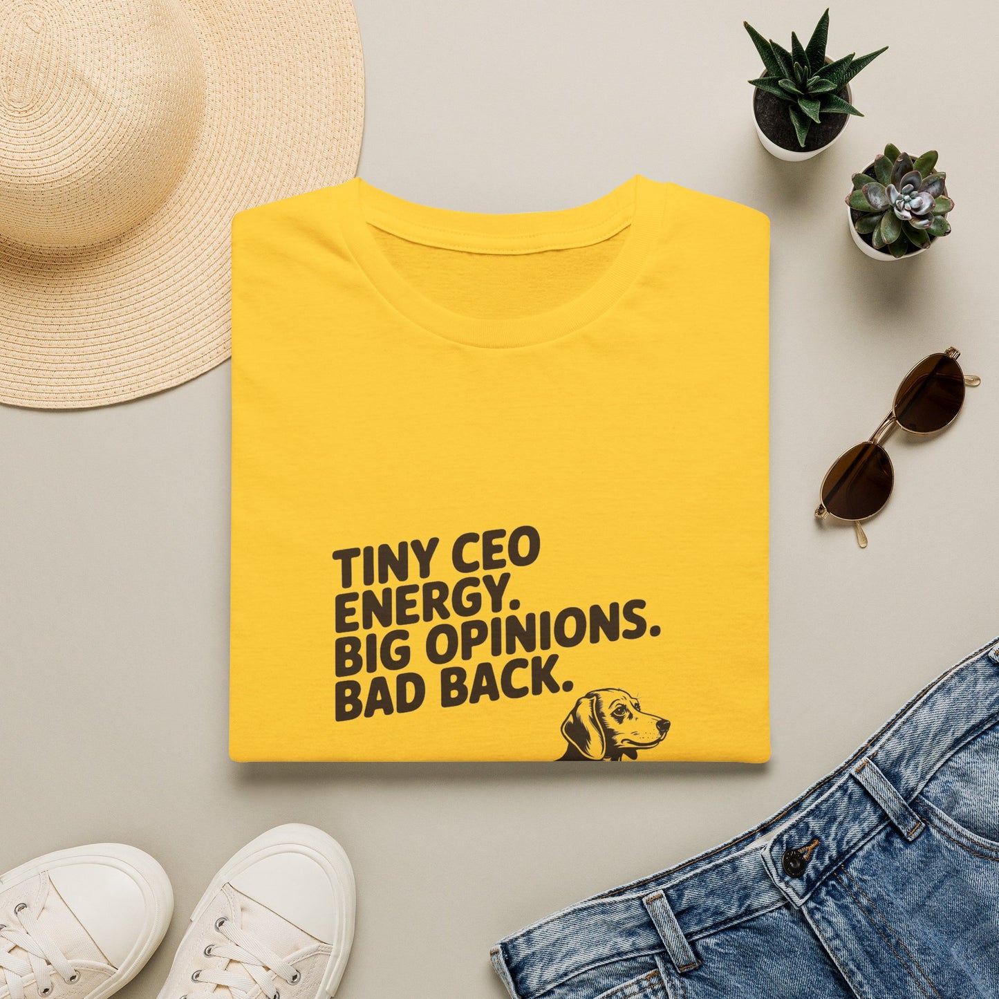 Dachshund — Tiny CEO energy. Big opinions. Bad back