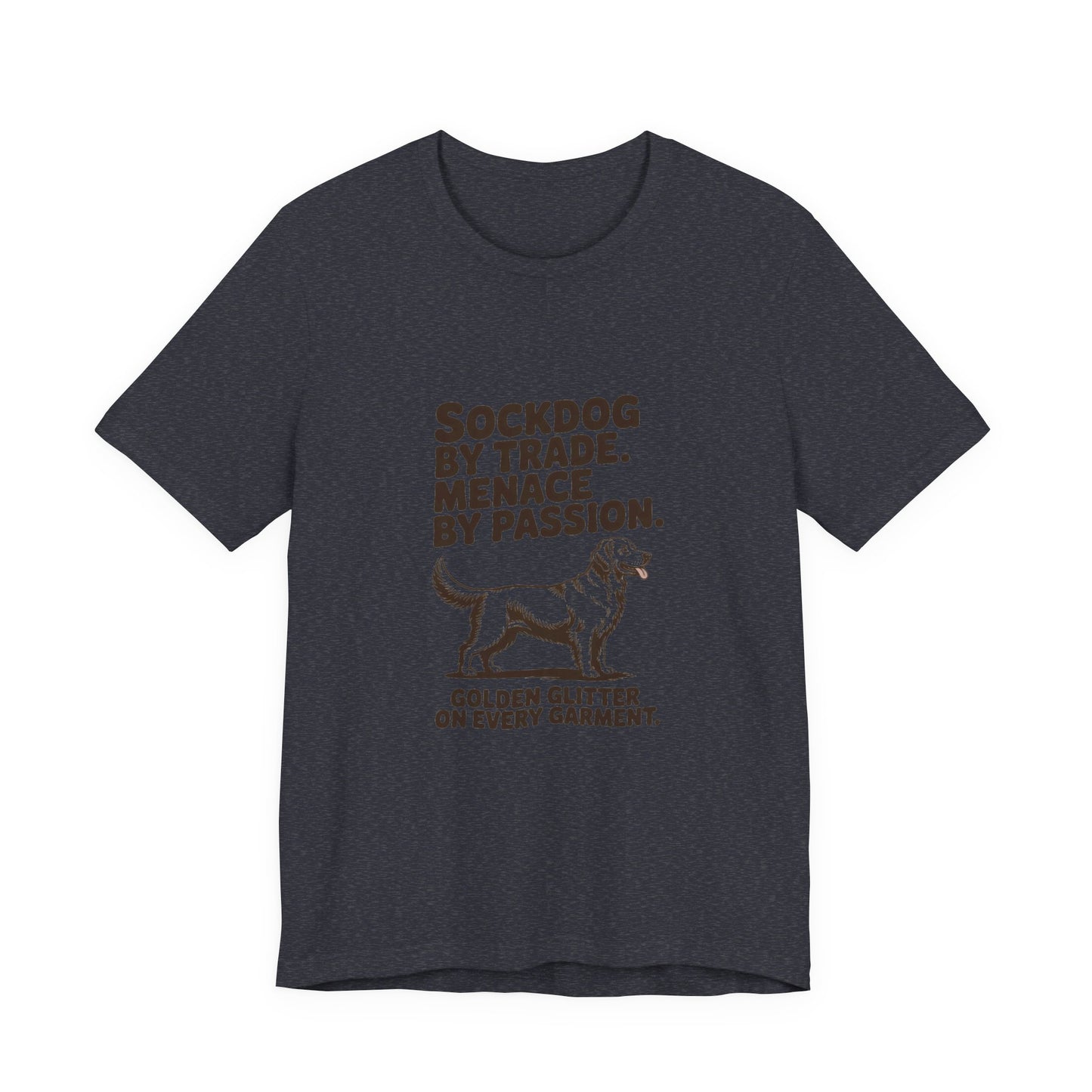Golden Retriever — Sockdog by trade. Menace by passion
