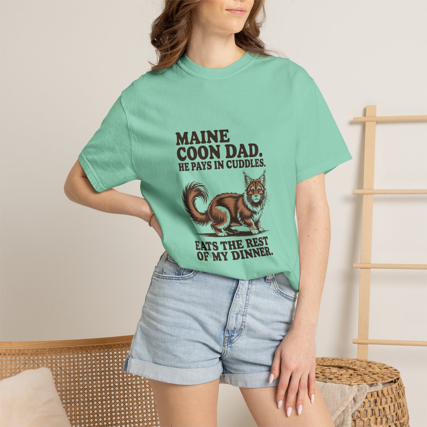 Maine Coon — Maine Coon Dad. He pays in cuddles