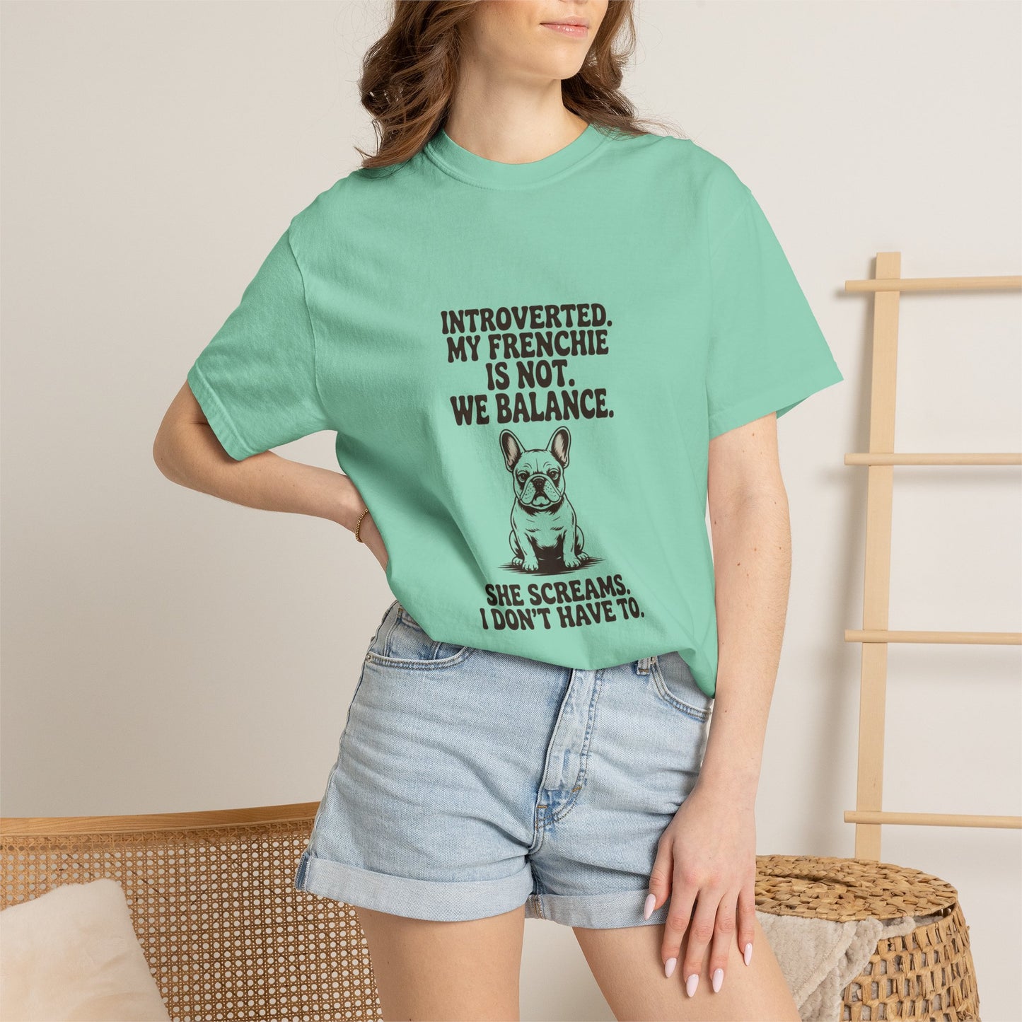 French Bulldog — Introverted. My Frenchie is not. We balance